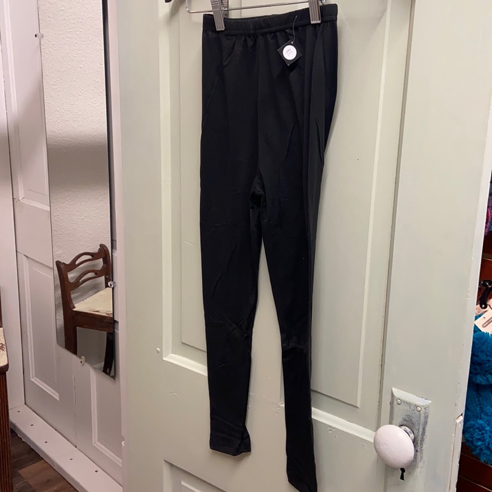 Girls Black Leggings